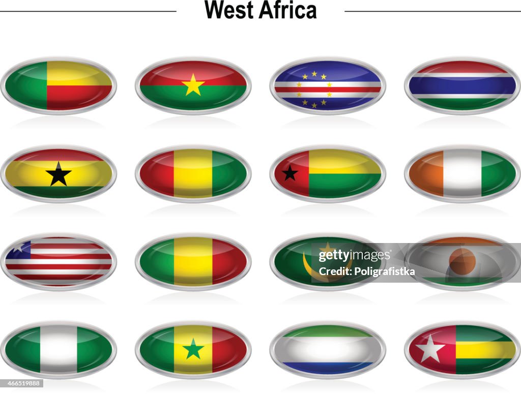 Flags - West Africa
