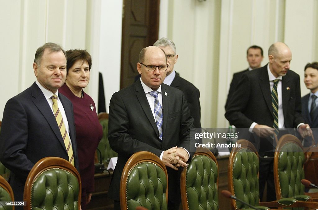 Meeting of the heads of the Parliaments of the Nordic and Baltic countries in Kiev