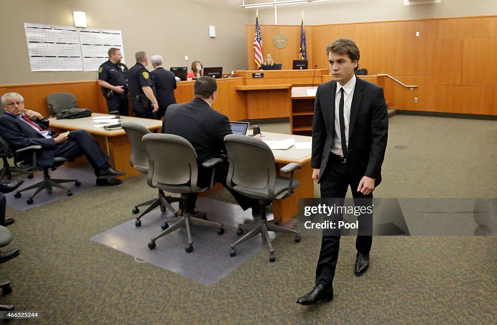 Emile Hirsch Court Appearance - Park City, UT