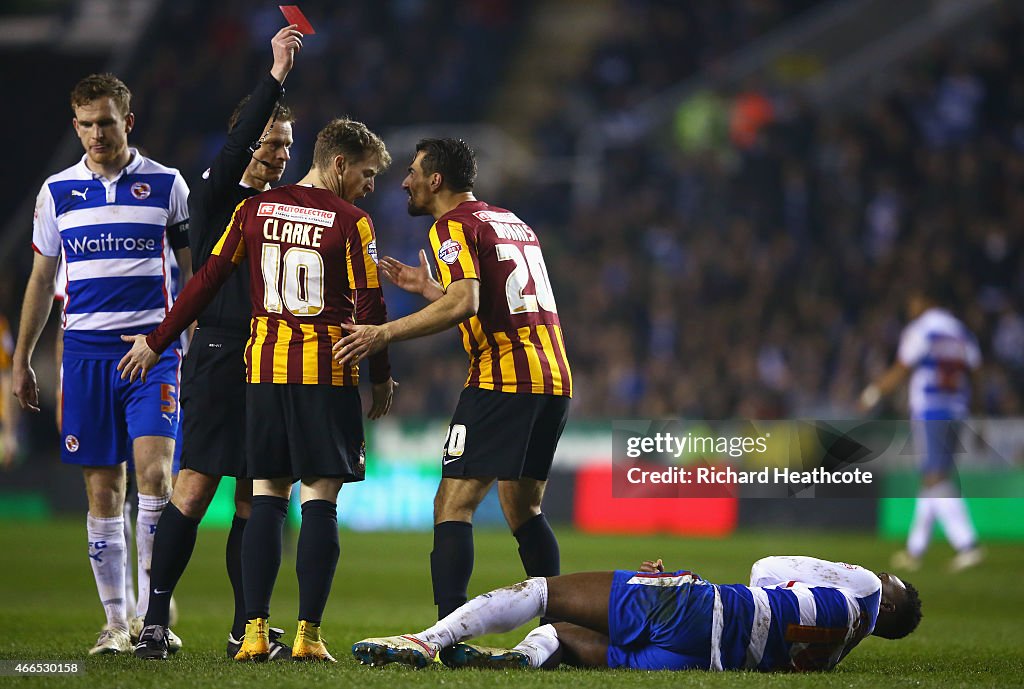 Reading v Bradford City - FA Cup Quarter Final Replay