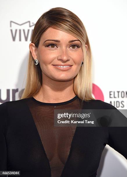 Lauren Parsekian attends the Elton John AIDS Foundation's 23rd annual Academy Awards Viewing Party at The City of West Hollywood Park on February 22,...