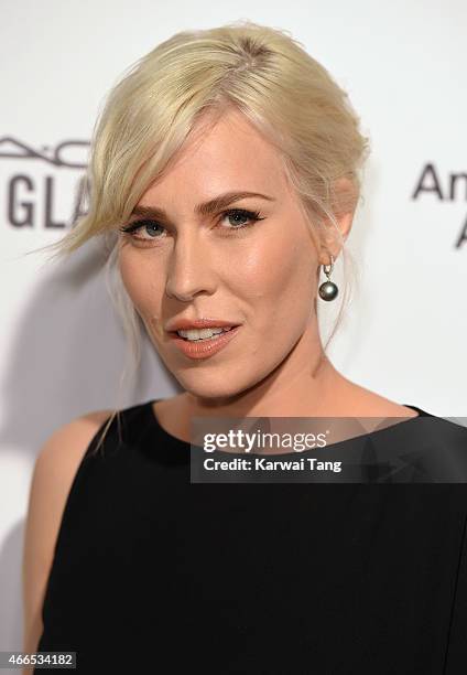 Natasha Bedingfield attends the Elton John AIDS Foundation's 23rd annual Academy Awards Viewing Party at The City of West Hollywood Park on February...