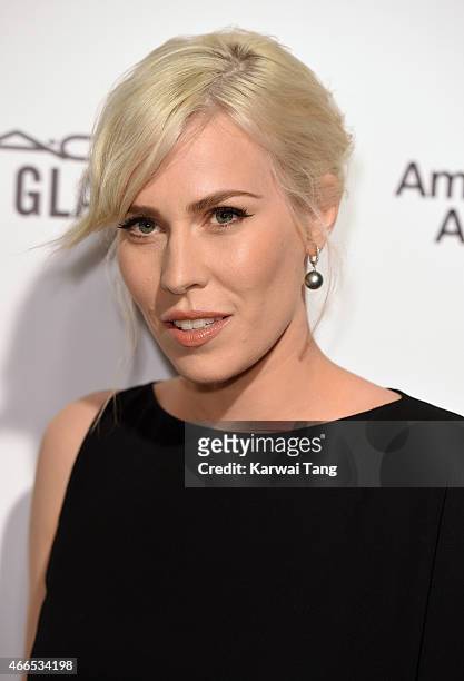 Natasha Bedingfield attends the Elton John AIDS Foundation's 23rd annual Academy Awards Viewing Party at The City of West Hollywood Park on February...