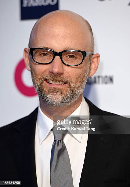 Moby Miutz attends the Elton John AIDS Foundation's 23rd annual Academy Awards Viewing Party at The City of West Hollywood Park on February 22, 2015...