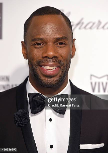 Colman Domingo attends the Elton John AIDS Foundation's 23rd annual Academy Awards Viewing Party at The City of West Hollywood Park on February 22,...