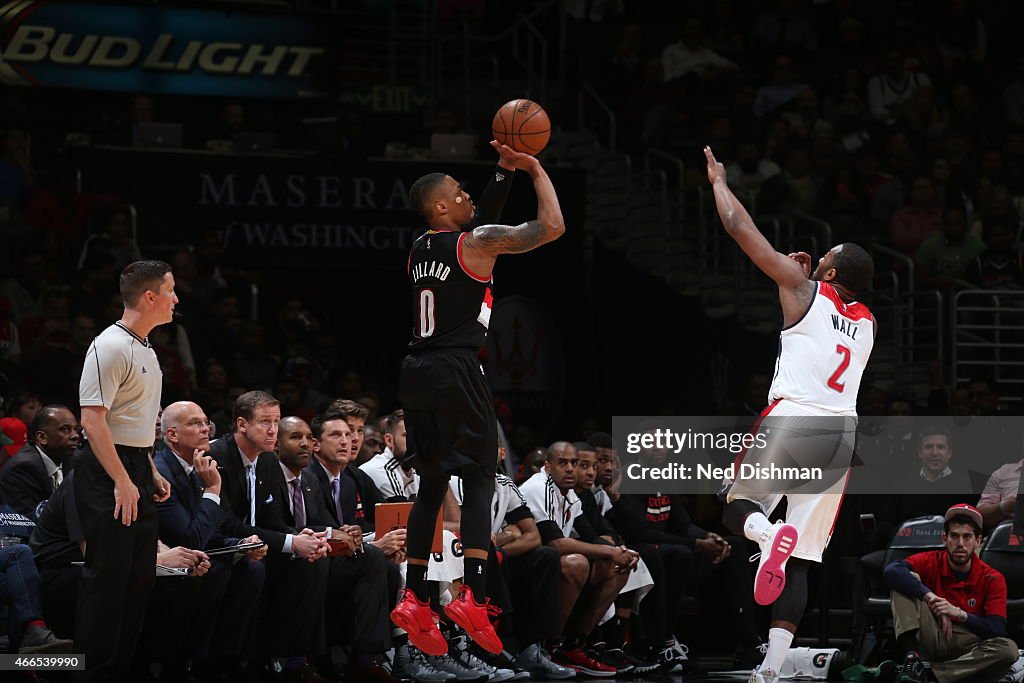 Portland Trail Blazers v Washington Wizards