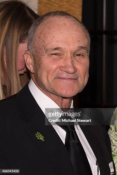 Former New York City Police Commissioner Ray Kelly attends the 5th Annual Irish Eyes Gala at JW Marriott Essex House on March 16, 2015 in New York...