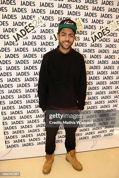 Noah Becker attends the Dusseldorf Metropolitan Fashion Event at Jades Duesseldorf on February 1, 2014 in Dusseldorf, Germany.