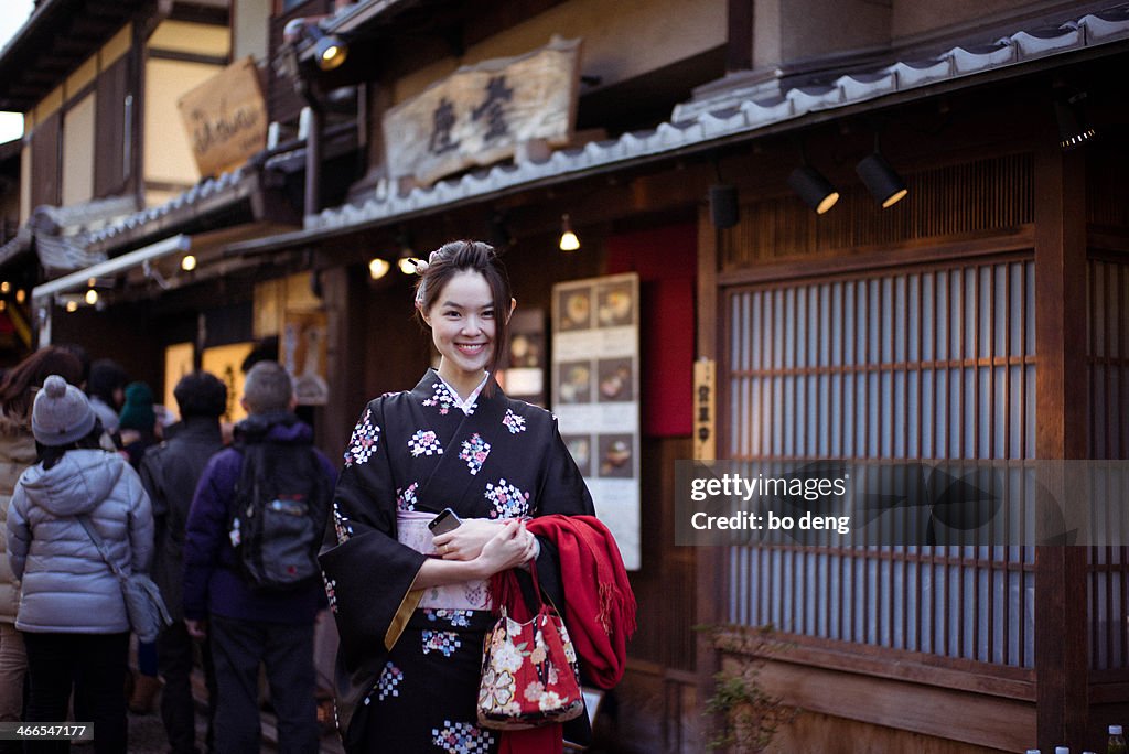 Kimono girl