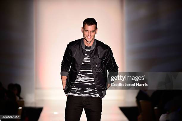 General view of the atmosphere at the Anaheim Lady Ducks Fashion Show Luncheon with Bloomingdale's South Coast Plaza on March 16, 2015 in Newport...