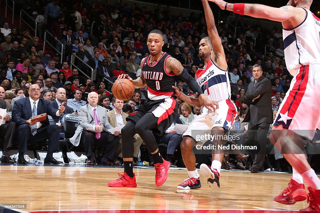 Portland Trail Blazers v Washington Wizards