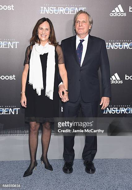 Producers Lucy Fisher and Douglas Wick attend "The Divergent Series: Insurgent" New York premiere at Ziegfeld Theater on March 16, 2015 in New York...