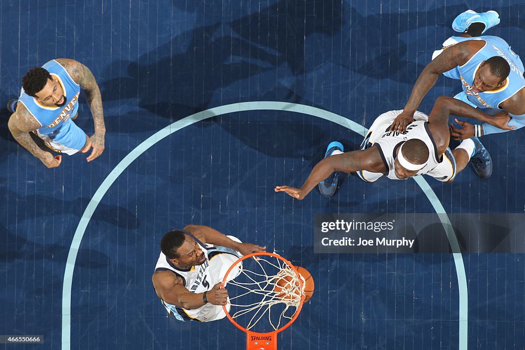 Denver Nuggets v Memphis Grizzlies