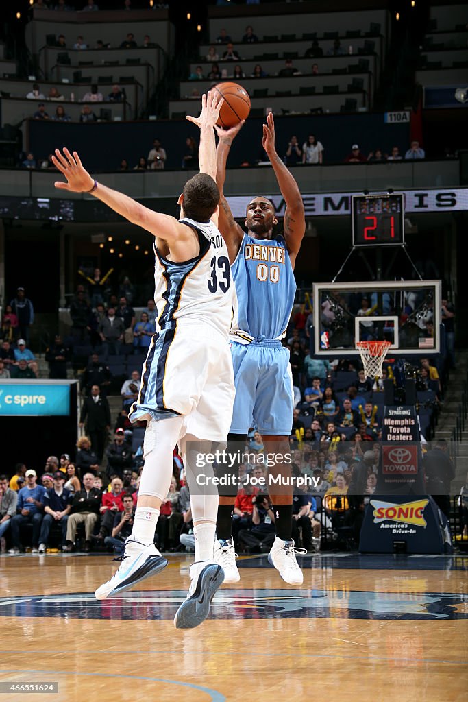 Denver Nuggets v Memphis Grizzlies