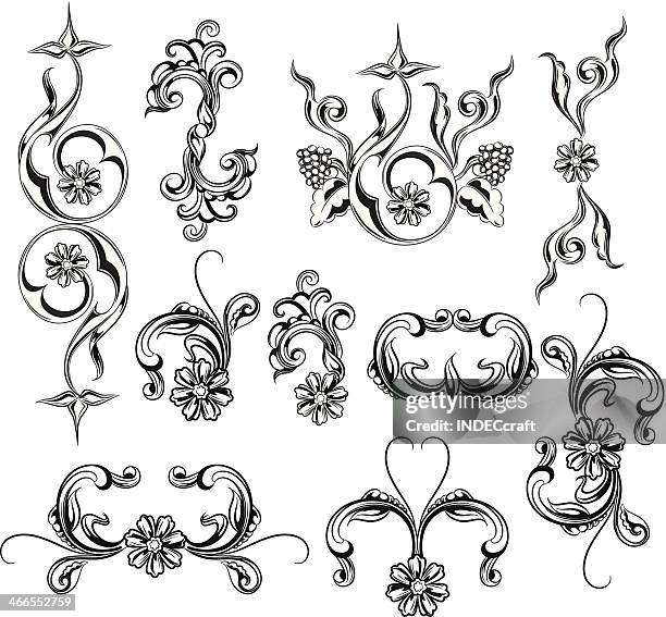 721 Engraving Scroll Patterns Stock Photos, High-Res Pictures, and ...