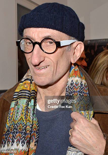 Jean Francois Derec attends 'Du Mythe A La Realite' Arlinda Mestre Photo Exhibition Preview at Espace Morin Du Vertbois on March on March 16, 2015 in...