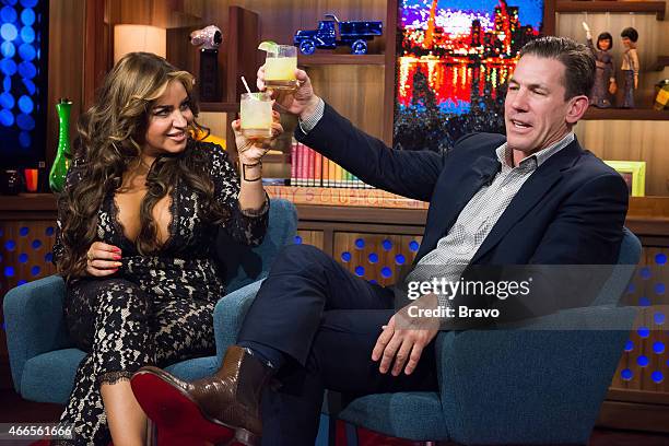 Pictured : Mercedes Javid and Thomas Ravenel --