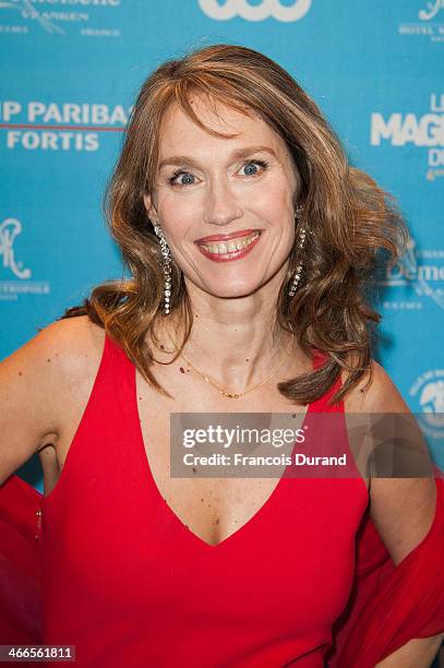 Swiss actress Marianne Basler attends 'Les Magritte Du Cinema 2014' at Square Brussels on February 1, 2014 in Brussel, Belgium.