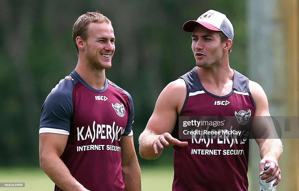 Manly Sea Eagles Training Session
