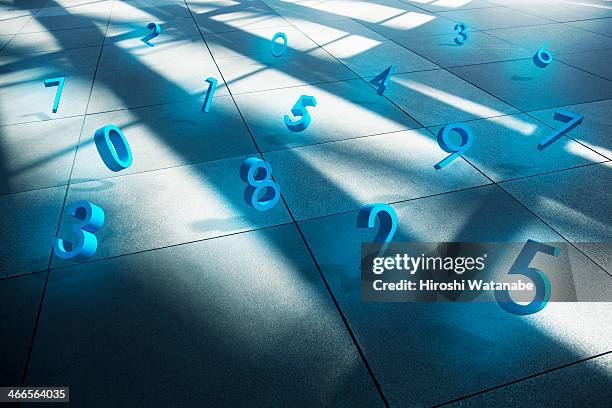 financial numbers on floor - financial figures stock pictures, royalty-free photos & images