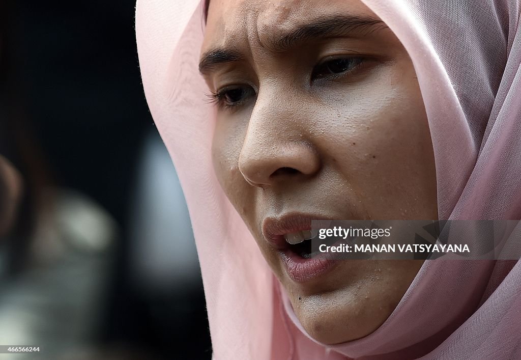 MALAYSIA-POLITICS-ANWAR-DAUGHTER-SEDITION