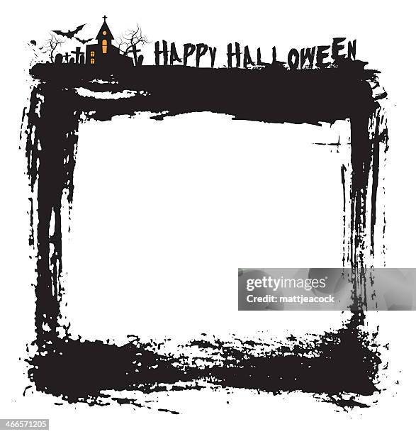 halloween background - halloween font stock illustrations
