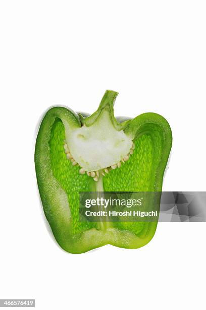 paprika, green pepper - green bell pepper stock pictures, royalty-free photos & images