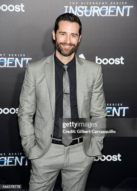 Executive Producer Todd Lieberman attends 'The Divergent Series: Insurgent' New York premiere at Ziegfeld Theater on March 16, 2015 in New York City.