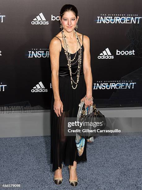 Actress Lara Alcantara attends The Divergent Series' 'Insurgent' New York premiere at Ziegfeld Theater on March 16, 2015 in New York City.