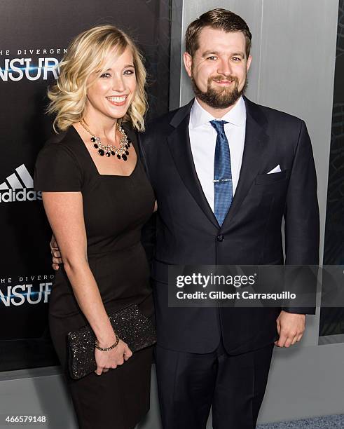 Writer Brian Duffield attends The Divergent Series' 'Insurgent' New York premiere at Ziegfeld Theater on March 16, 2015 in New York City.