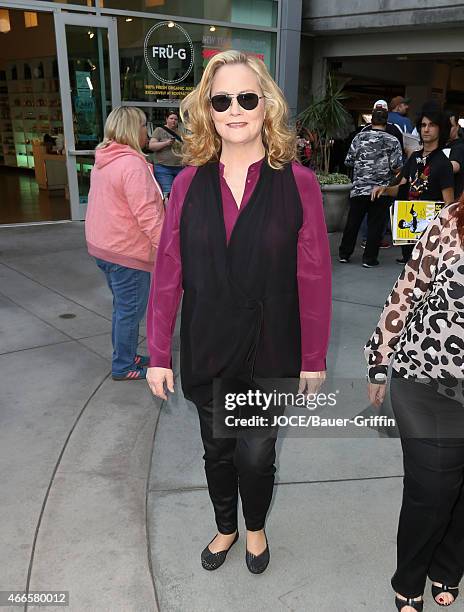 Cybill Sheperd is seen in Hollywood on March 16, 2015 in Los Angeles, California.