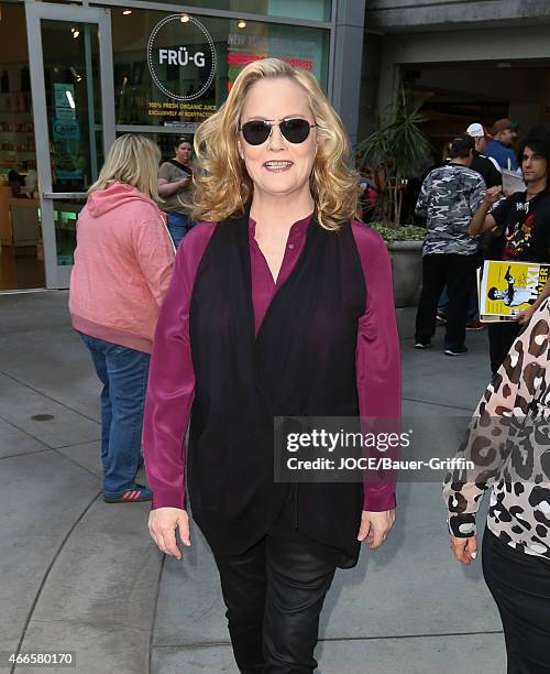 Cybill Sheperd is seen in Hollywood on March 16, 2015 in Los Angeles, California.