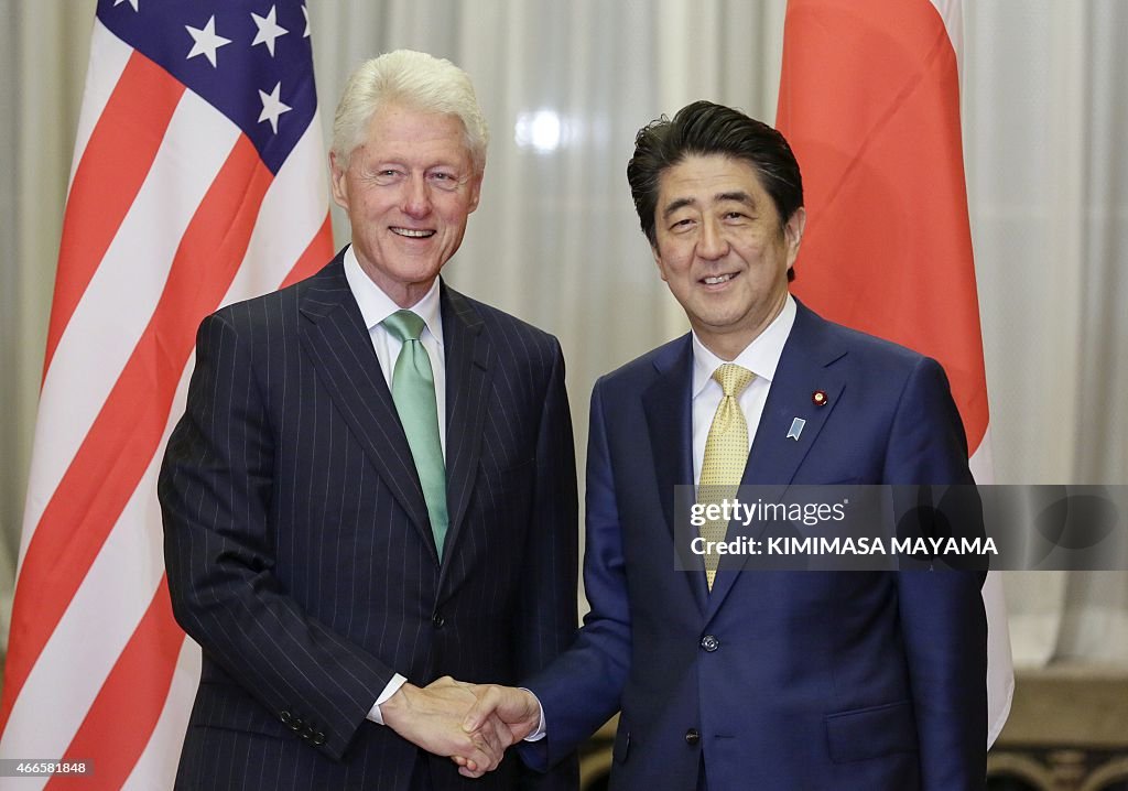 JAPAN-US-CLINTON-DIPLOMACY