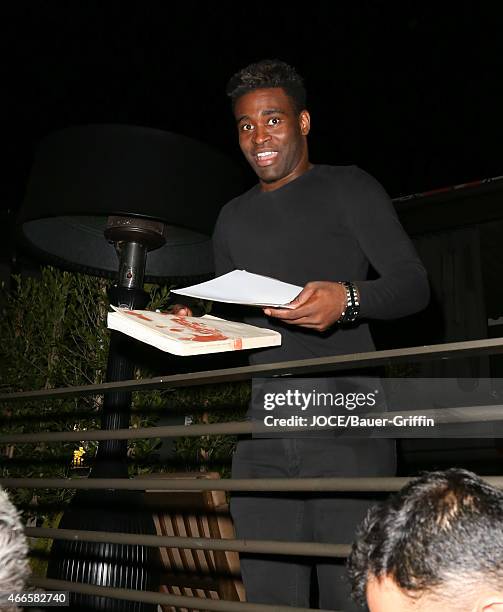 Keo Motsepe is seen in Hollywood on March 16, 2015 in Los Angeles, California.