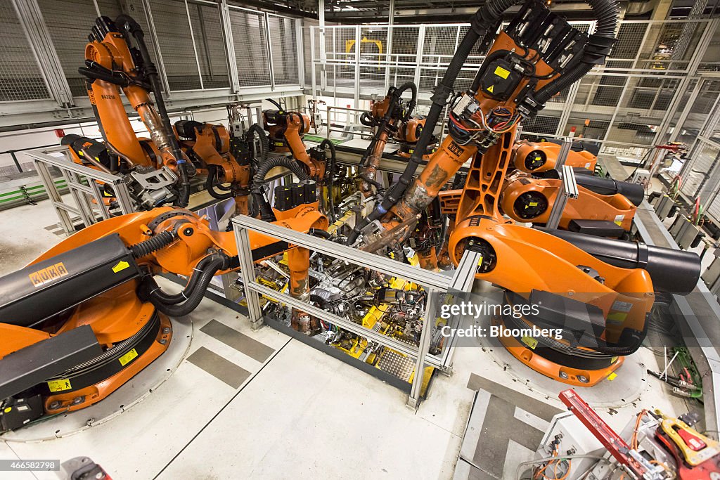 Production Of The BMW 3 Series In Munich