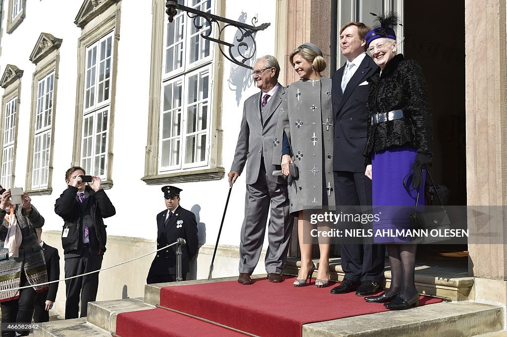 DENMARK-NETHERLANDS-ROYALS