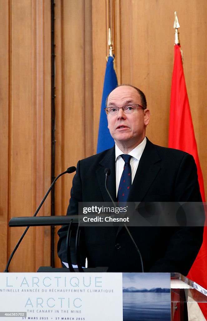 'The Arctic As An Early Warning Sentinel Of Climate Change' Conference In Paris