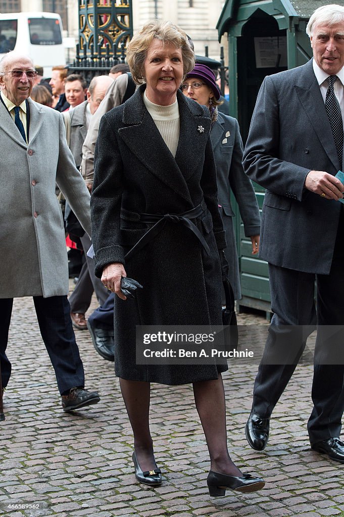 Memorial Service Held For Sir Richard Attenborough At Westminster Abbey