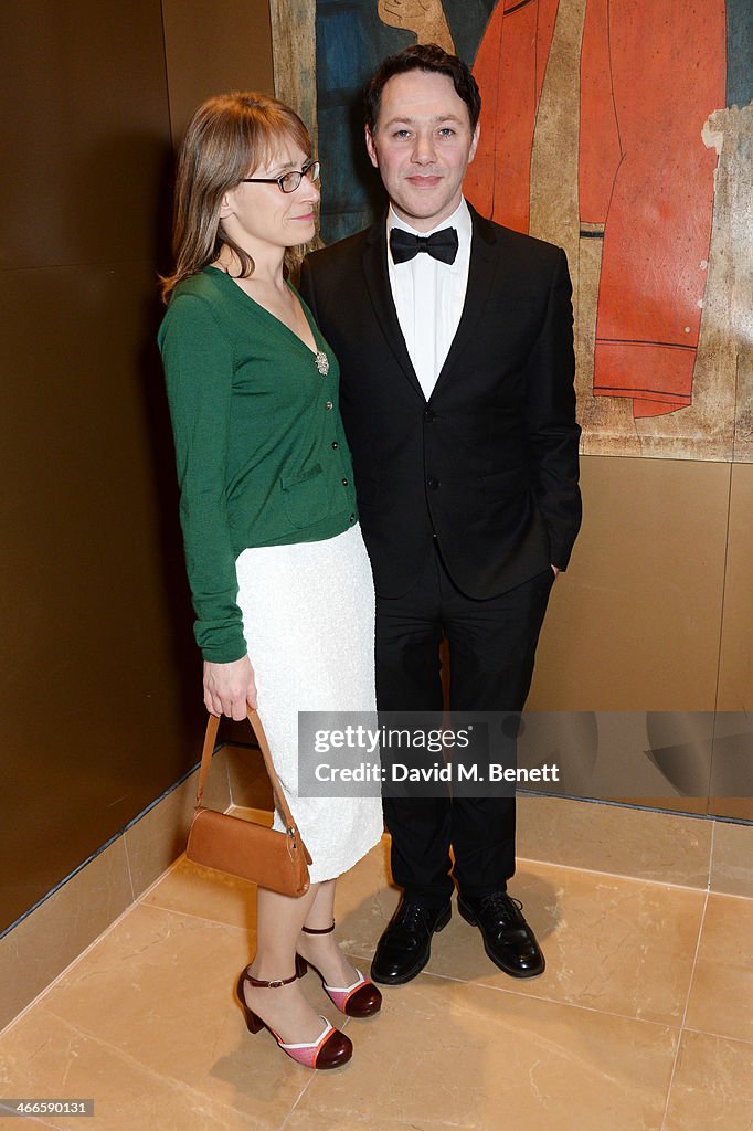 Jane Reece Batty Reece Shearsmith and wife Jane attend the London Critics' Circle Film ...