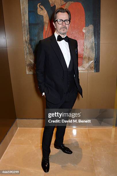 Gary Oldman attends the London Critics' Circle Film Awards at The Mayfair Hotel on February 2, 2014 in London, England.