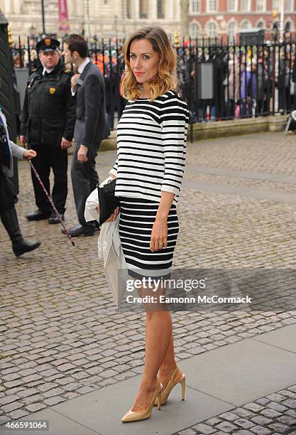 Katherine Kelly attends a Memorial Service for Sir Richard Attenborough at Westminster Abbey on March 17, 2015 in London, England.