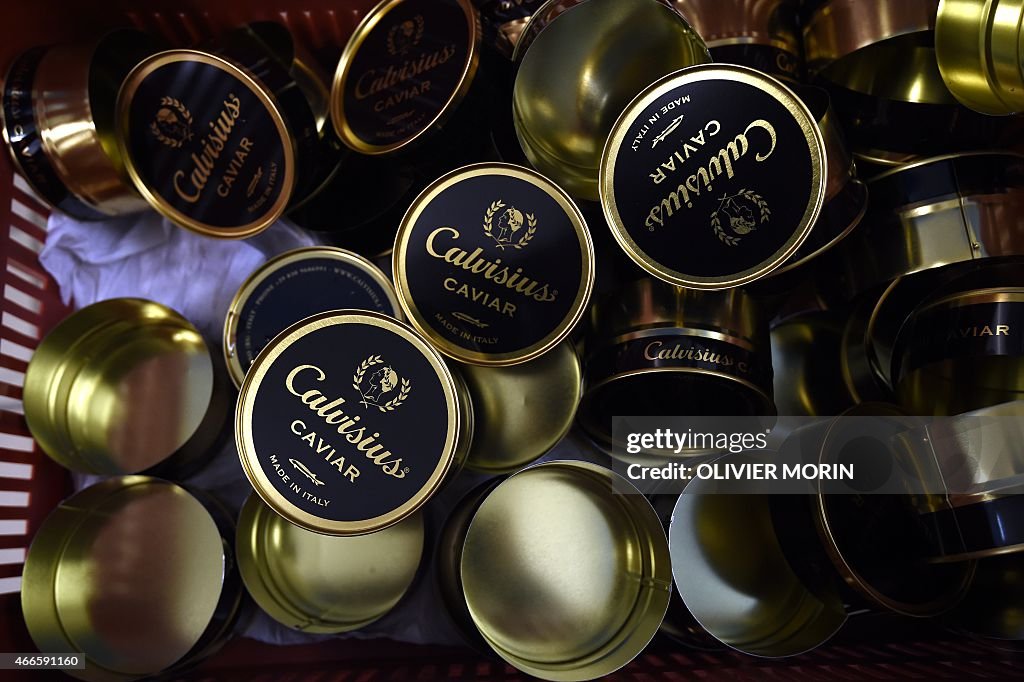 ITALY-ECONOMY-GASTRONOMY-CAVIAR