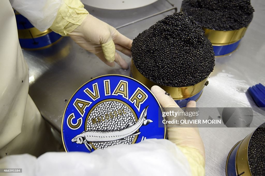 ITALY-ECONOMY-GASTRONOMY-CAVIAR