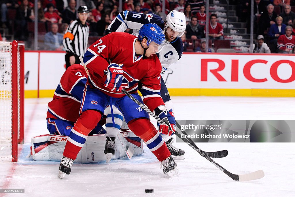 Winnipeg Jets v Montreal Canadiens