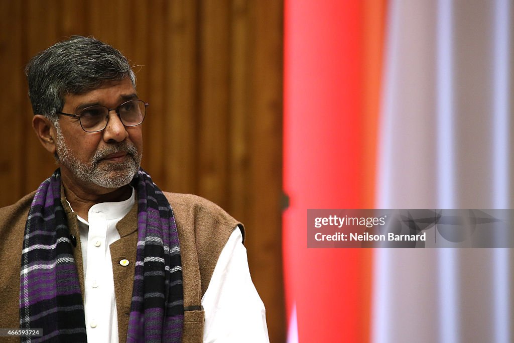 Nobel Peace Prize Winner Kailash Satyarthi Speaks At The United Nations
