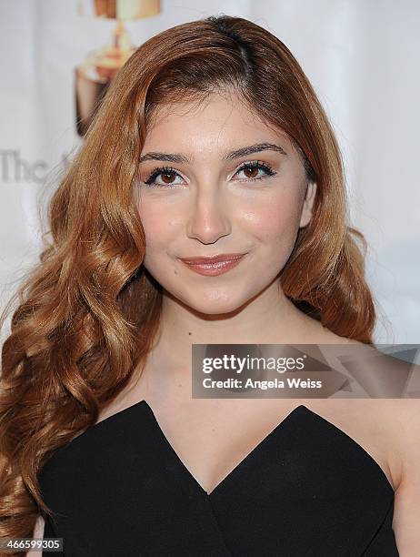 Actress Jennessa Rose arrives at the 41st Annual Annie Awards at Royce Hall, UCLA on February 1, 2014 in Westwood, California.