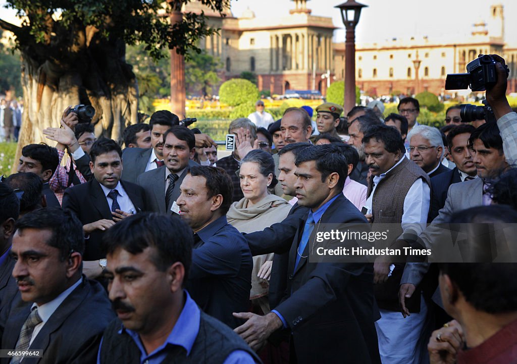 Joint March Of Opposition Parties Against Land Ordinance Bill