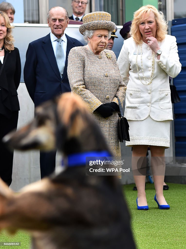 The Queen And Duke Of Edinburgh Visit Battersea Dogs And Cats Home