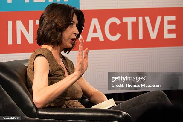 Henry Rollins speaks to Dana Harris of Indiewire at Austin Convention Center as part of SXSW 2015 on March 17, 2015 in Austin, United States.