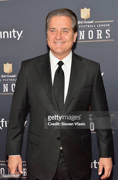 Former San Francisco 49ers coach Steve Mariucci attends the 3rd Annual NFL Honors at Radio City Music Hall on February 1, 2014 in New York City.